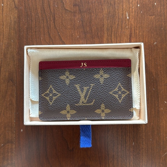 Louis Vuitton Card Holder Monogram Fuchsia - Picture 5 of 6